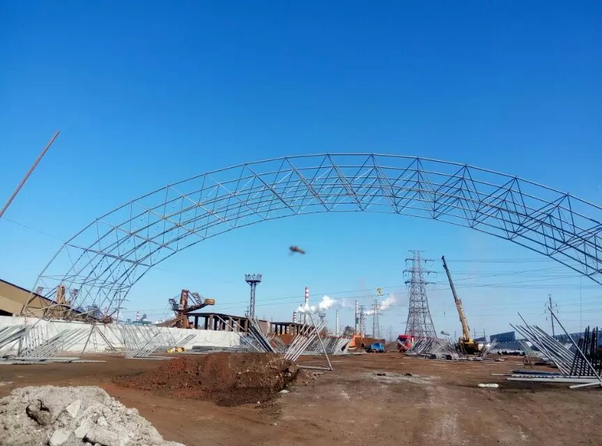 葫蘆島熱電廠網架